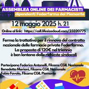 ASSEMBLEA ONLINE DEI FARMACISTI DIPENDENTI DI FARM...