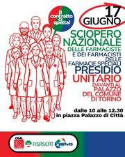 SCIOPERO NAZIONALE DIPENDEBTI FARMACIE ASSOFARM